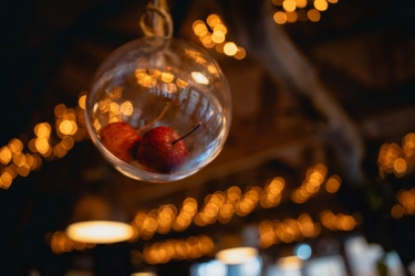 Kerstbal aankleding feestdagen