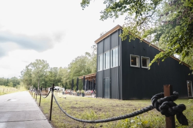 Zijaanzicht ProefLab Waterloopbos Delta